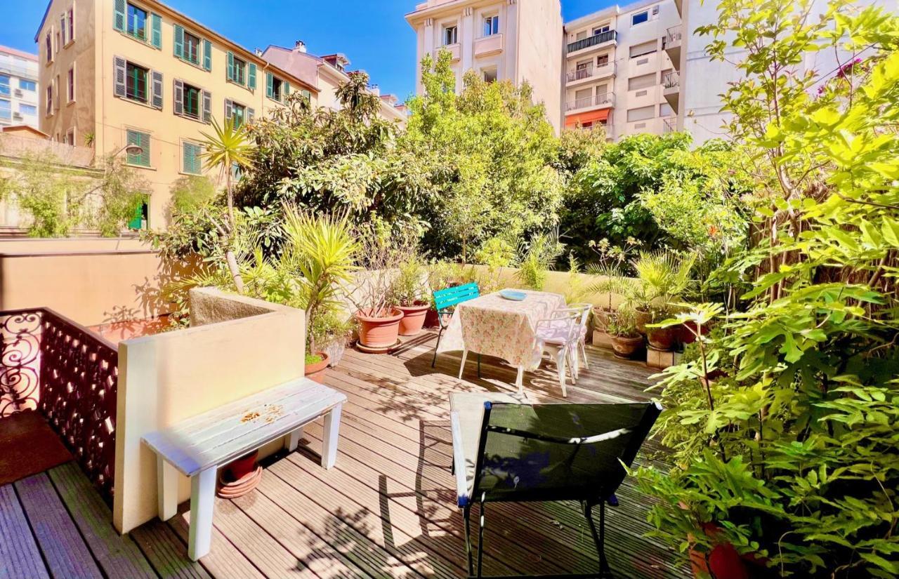 Aparthotel Riviera - Grimaldi Coeur De Ville - Large Studio Ac With Bigger South Terrace - Hyper Centre - Terrasse Esprit Nizza Esterno foto