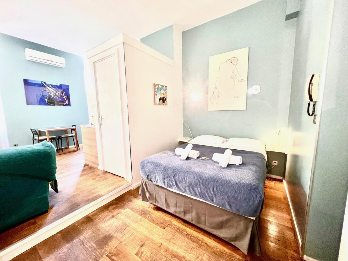 Aparthotel Riviera - Grimaldi Coeur De Ville - Large Studio Ac With Bigger South Terrace - Hyper Centre - Terrasse Esprit Nizza Esterno foto