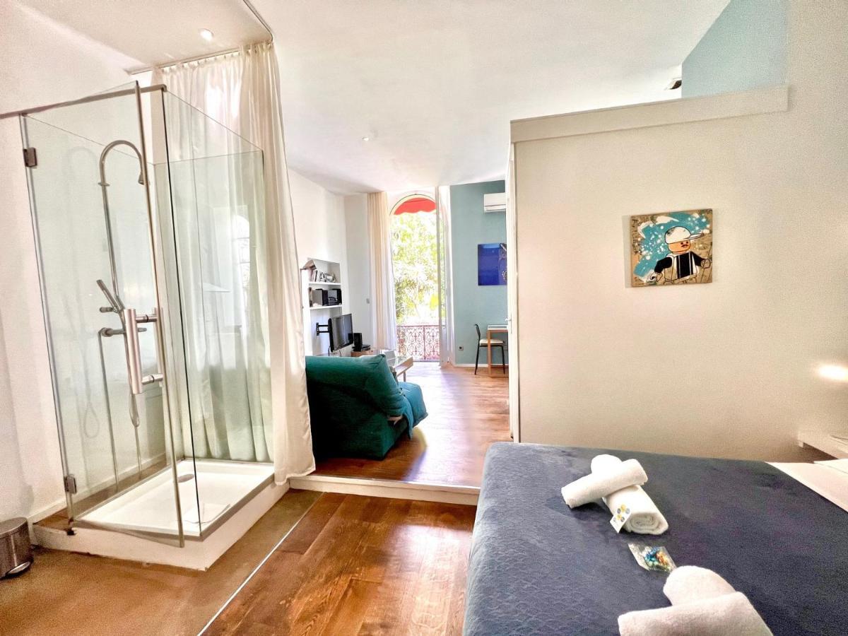 Aparthotel Riviera - Grimaldi Coeur De Ville - Large Studio Ac With Bigger South Terrace - Hyper Centre - Terrasse Esprit Nizza Esterno foto